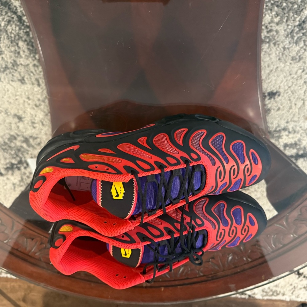 Nike Red and Purple Athletic Shoes